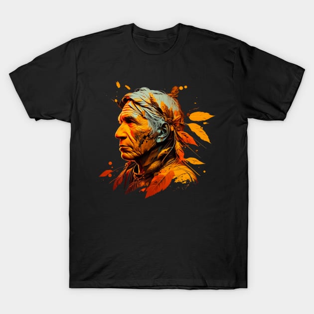 American Native T-Shirt by Wintrly